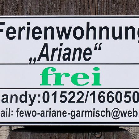Ferienwohnung Ariane جارمش بارتنكيرشن المظهر الخارجي الصورة